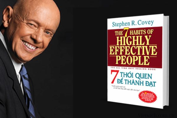 Cuốn sách "7 Thói Quen Của Người Thành Đạt" của tác giả Stephen R. Covey